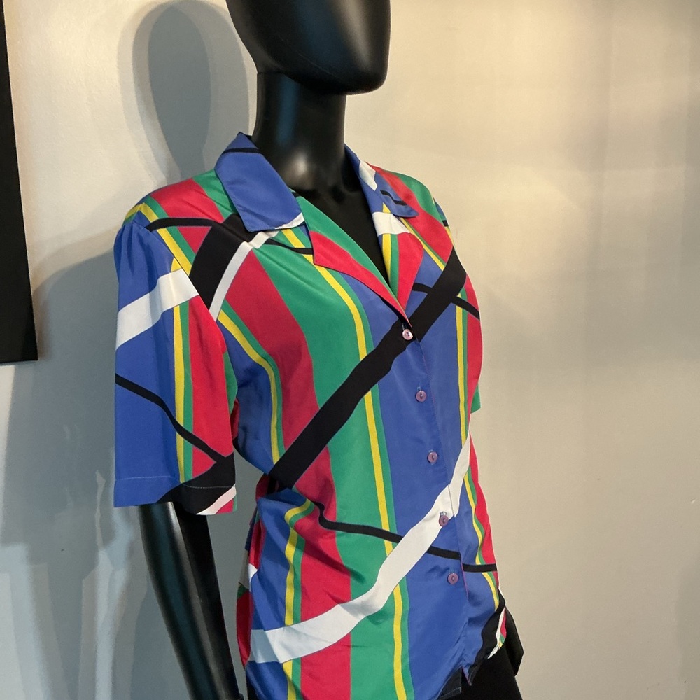 Multicolor Striped  Shirt